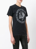 skull print T-shirt