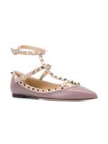 'Rockstud'平底鞋