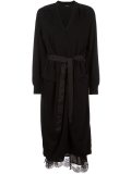 lace hem cardi-coat