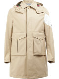 logo trench coat 