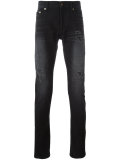 distressed skinny jeans
