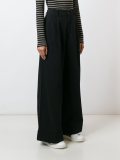 高腰阔腿裤