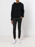swallow print trackpants