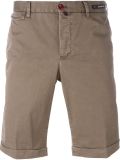 folded hem chino shorts