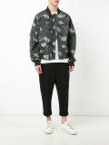 camouflage bomber jacket