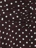 polka dots A-line skirt