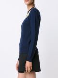 fair isle detail jumper