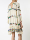 floral bell sleeved dress
