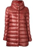 padded zip up coat