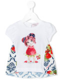 strawberry print T-shirt 