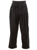 drawstring tapered trousers