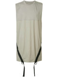 sleeveless strap detail tank