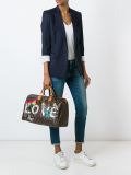 dripping love 'Speedy' monogram tote