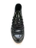 platform lace-up shoes
