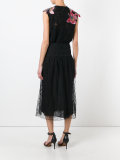 Tropical Dream embroidered lace dress
