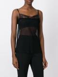 sheer mesh top