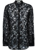 sheer lace shirt