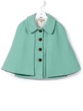 bow detail cape