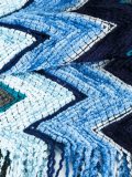 zig zag fringed scarf 