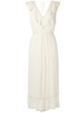 silk midi dress