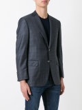 checked blazer 