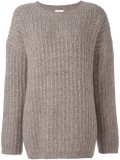 chunky ribbed jumper 