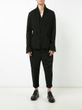 outer pocket layered jacket