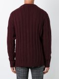 ribbed cardigan