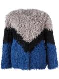 tricolour short jacket 