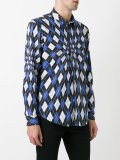 checked pattern shirt