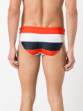 striped swim briefs 