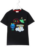 space print T-shirt