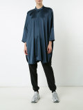 mandarin neck tunic shirt