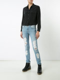 Distressed Dixie Skinny Jeans