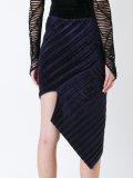 asymmetric cut out skirt