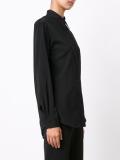 pointed collar shirt