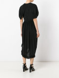 ruffled asymmetric dress