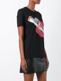'lips' print T-shirt