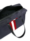 contrast stripe holdall