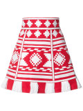 Aztec embroidery skirt  