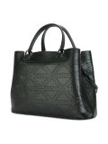 perforated detail tote bag 