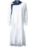 tassel detail shift dress