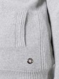 hooded zip cardigan