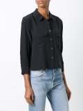 flap chest pockets shirt
