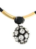 strass pendant necklace