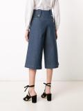 buckle detail short trousers 