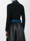 cropped buttoned cardigan