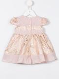 floral jacquard dress