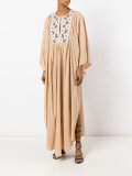 embroidered kaftan dress