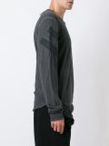 patched long sleeve T-shirt